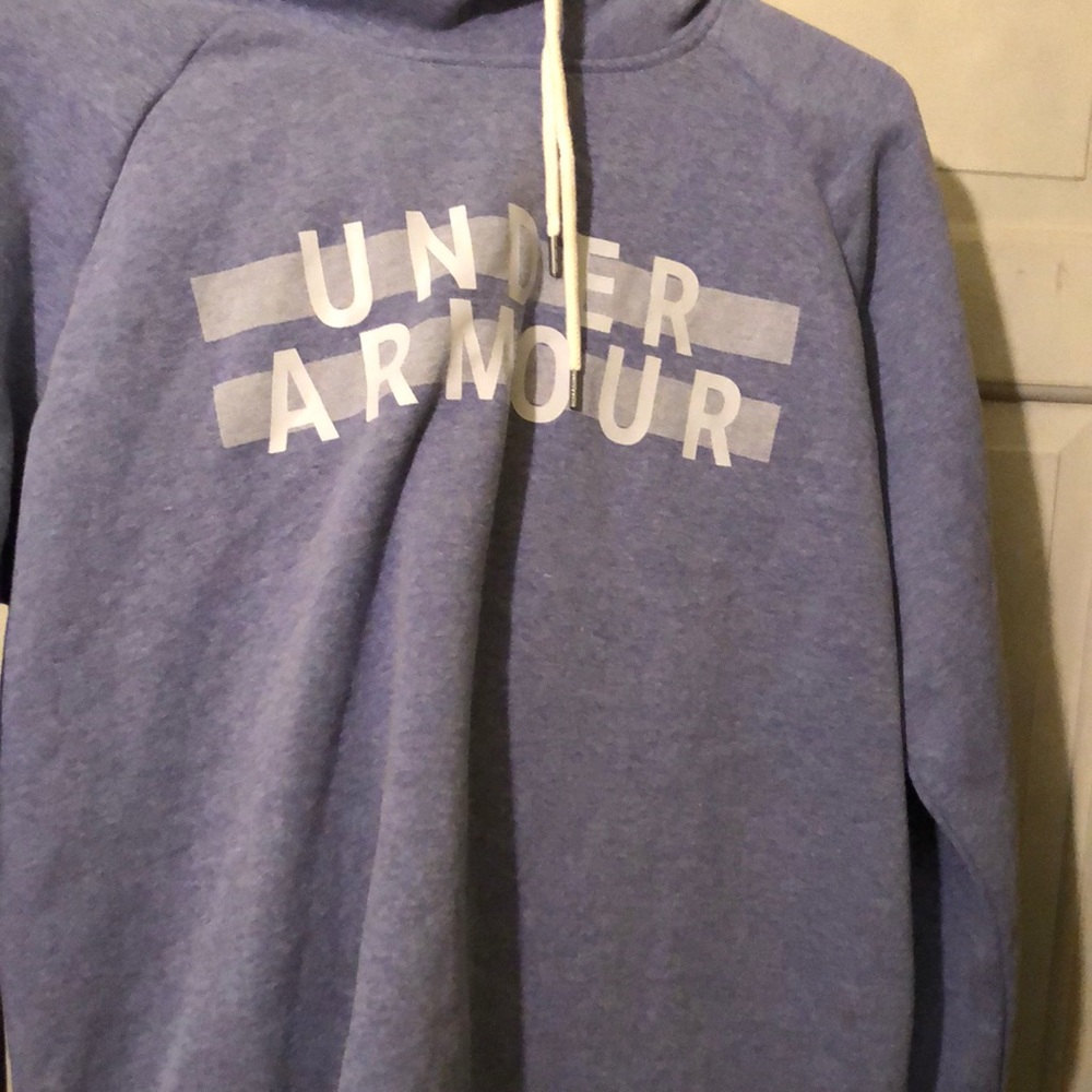 Woden’s Under Armour hooded sweatshirt